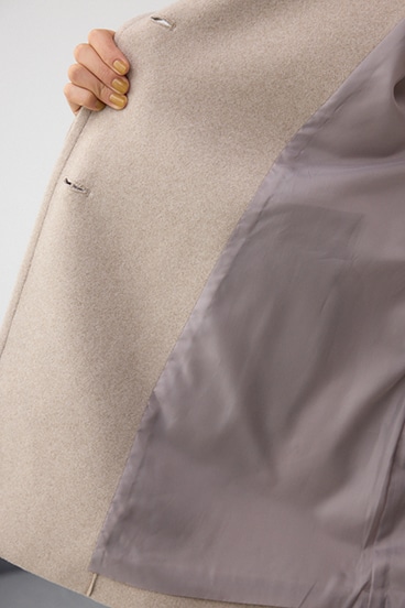 B-HEATスタンドカラーミドルコート 詳細画像