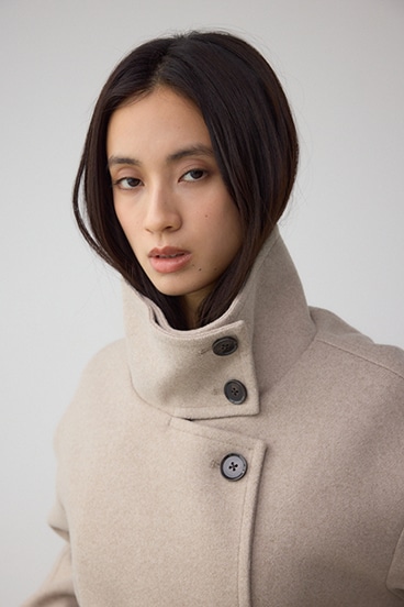 B-HEATスタンドカラーミドルコート 詳細画像