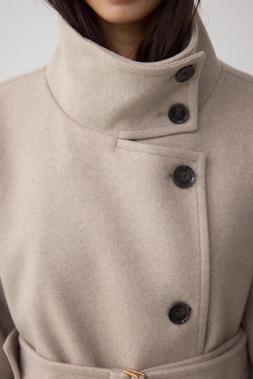 B-HEATスタンドカラーミドルコート 詳細画像