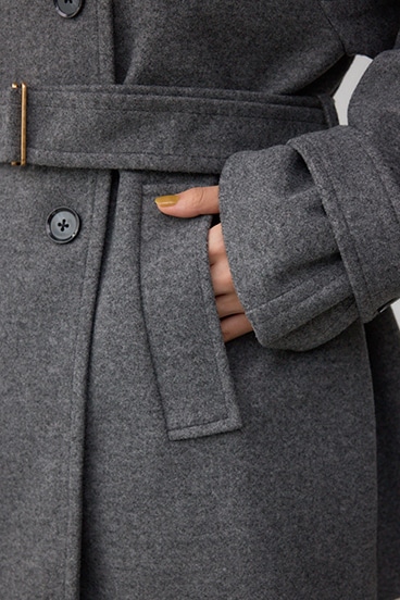 B-HEATスタンドカラーミドルコート 詳細画像