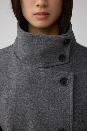 B-HEATスタンドカラーミドルコート 詳細画像