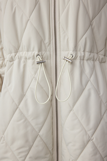 キルティング中綿ミドルコート 詳細画像