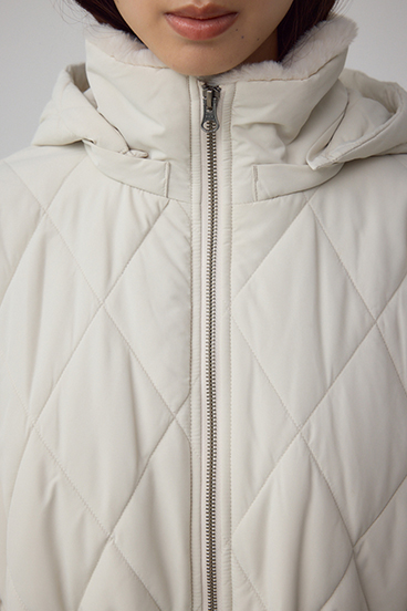 キルティング中綿ミドルコート 詳細画像