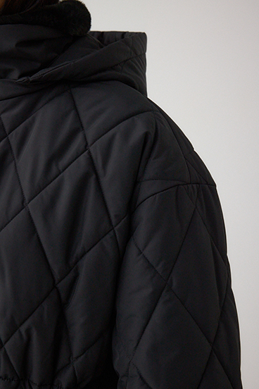 キルティング中綿ミドルコート 詳細画像