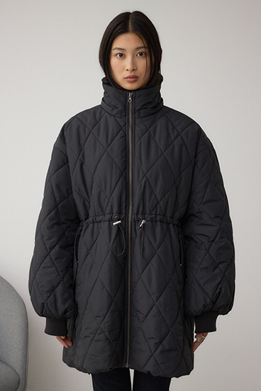 キルティング中綿ミドルコート 詳細画像