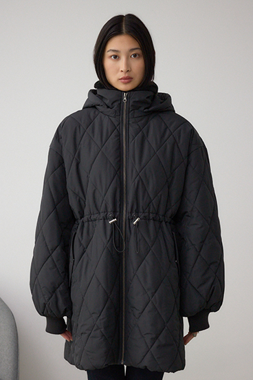 キルティング中綿ミドルコート 詳細画像