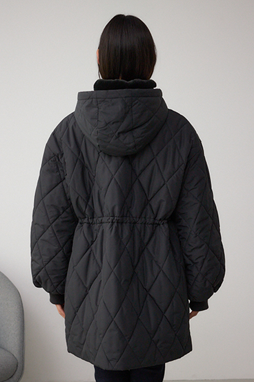 キルティング中綿ミドルコート 詳細画像