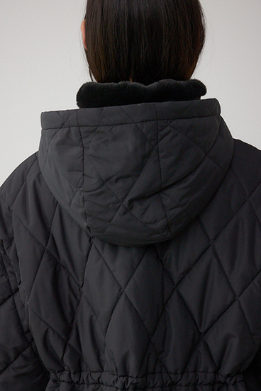 キルティング中綿ミドルコート 詳細画像