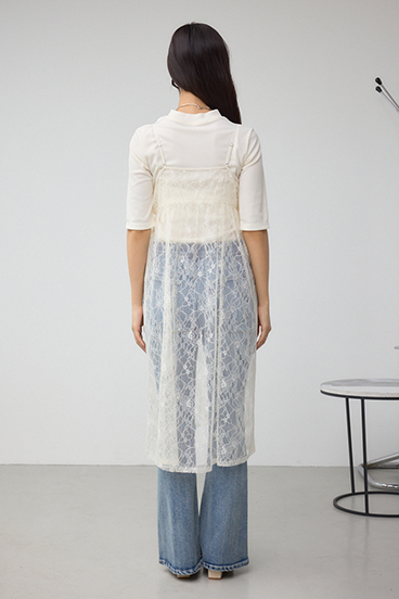 インナーSET ドロストレースキャミソールトップス 詳細画像