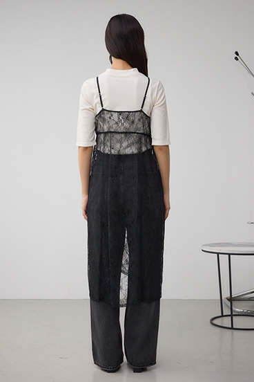 インナーSET ドロストレースキャミソールトップス 詳細画像