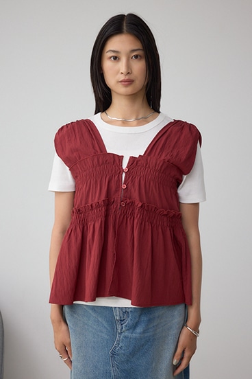 素材アソートシャーリングベスト 詳細画像