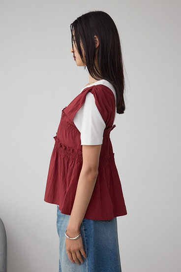 素材アソートシャーリングベスト 詳細画像