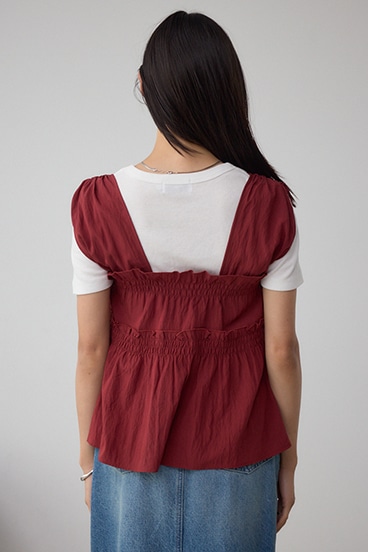 素材アソートシャーリングベスト 詳細画像