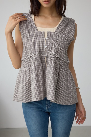 素材アソートシャーリングベスト