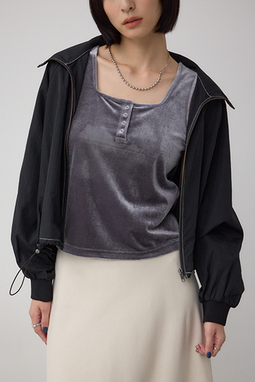 ナイロントラックラインジャケット