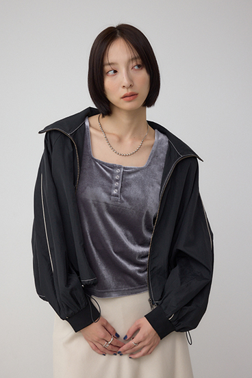 ナイロントラックラインジャケット 詳細画像