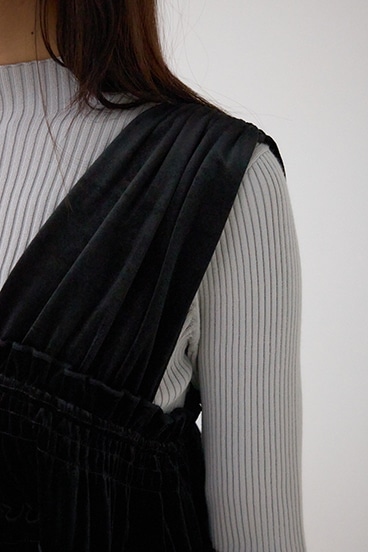 ベロアリボンベスト 詳細画像