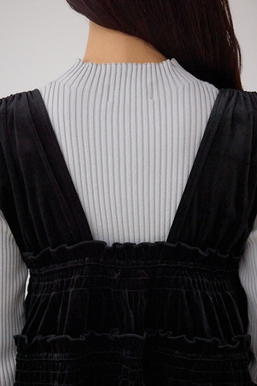 ベロアリボンベスト 詳細画像