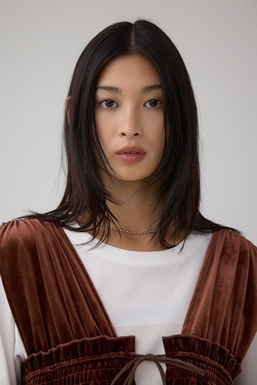 ベロアリボンベスト