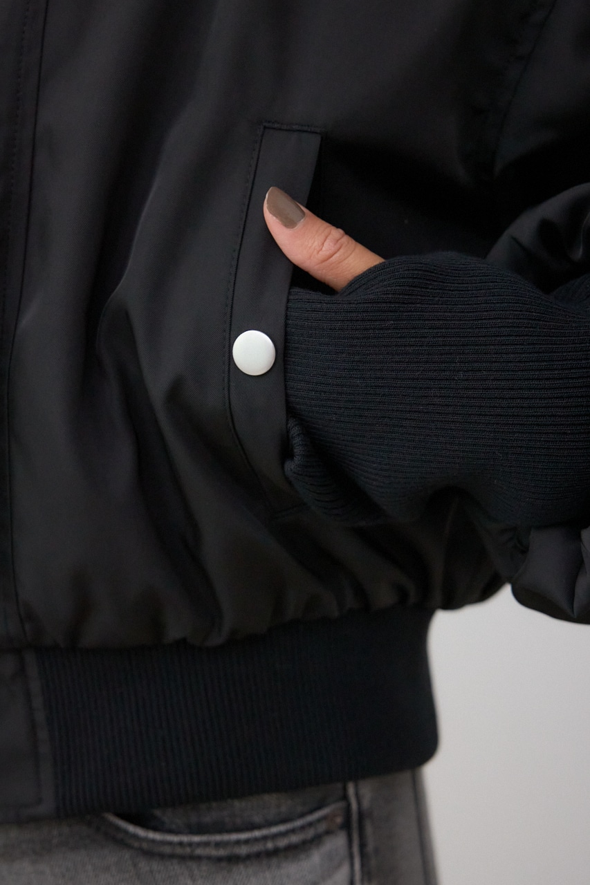 【WEB限定】ロングリブサムホールショートMA-1 詳細画像