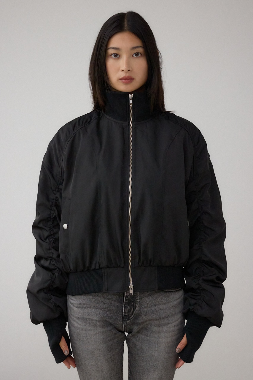 【WEB限定】ロングリブサムホールショートMA-1 詳細画像