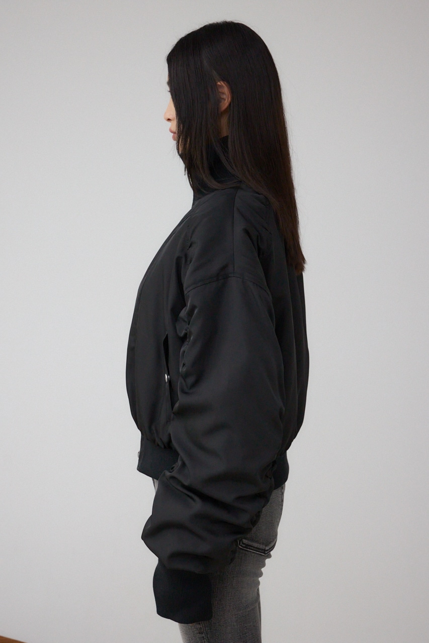 【WEB限定】ロングリブサムホールショートMA-1 詳細画像