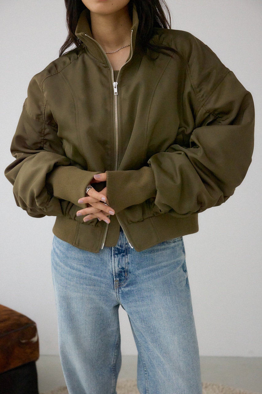 WEB限定】ロングリブサムホールショートMA-1｜WOMEN｜250IAC30