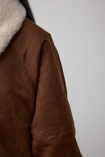 2WAY フェイクスエードブルゾン 詳細画像