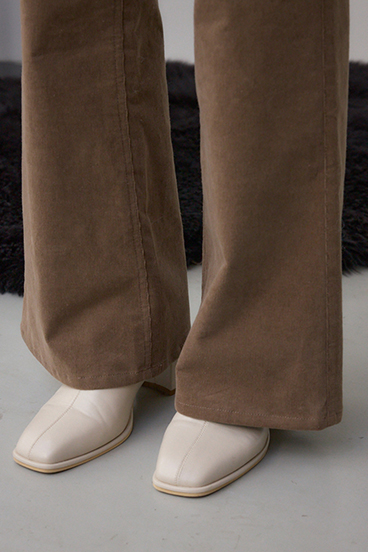 コーデュロイフレアパンツ 詳細画像