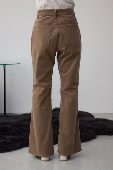 コーデュロイフレアパンツ 詳細画像