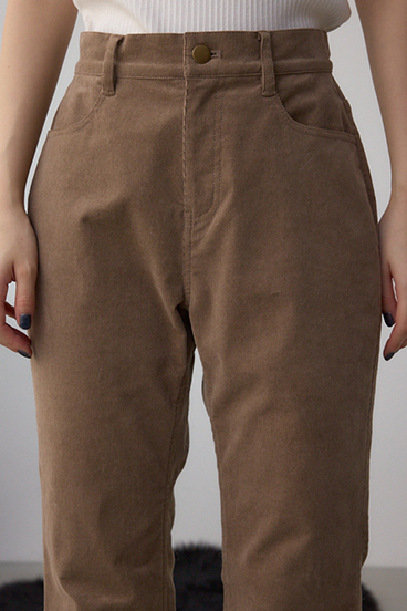 コーデュロイフレアパンツ 詳細画像