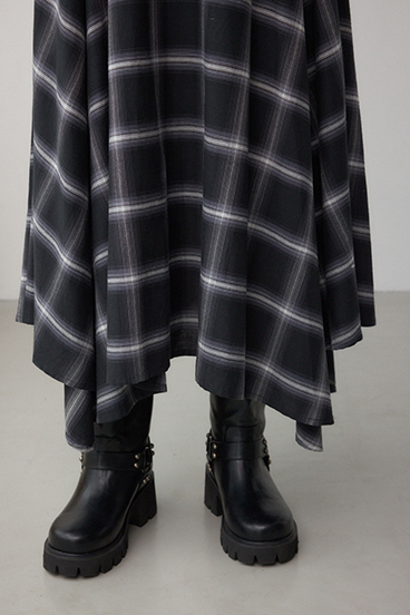 イレヘムチェックスカート 詳細画像