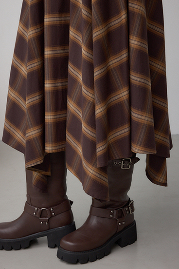 イレヘムチェックスカート 詳細画像