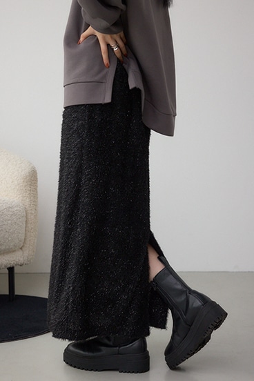 ラメシャギータイトスカート 詳細画像