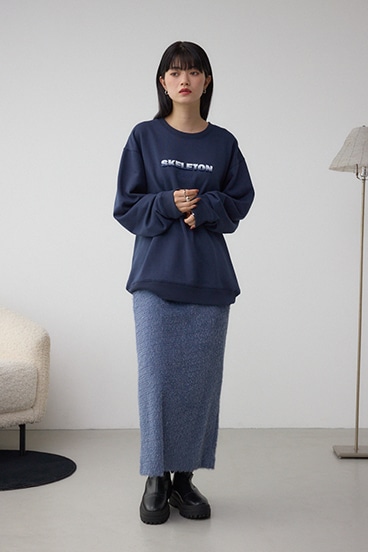 ラメシャギータイトスカート 詳細画像