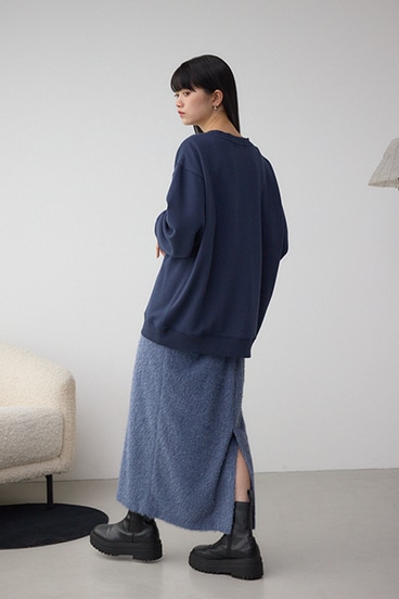 ラメシャギータイトスカート 詳細画像