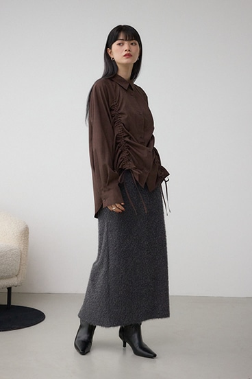 ラメシャギータイトスカート 詳細画像