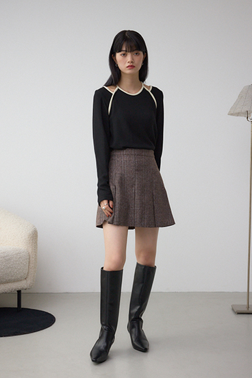 プリーツスコート 詳細画像