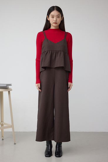 ビスチェレイヤードキャミオールインワン 詳細画像