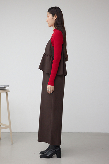 ビスチェレイヤードキャミオールインワン 詳細画像