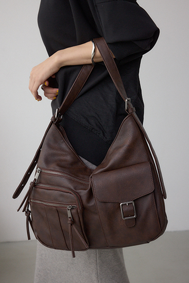 アウトポケット2WAYショルダーバッグ