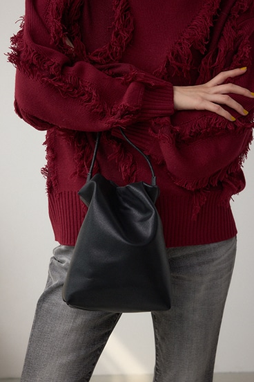 チェーン巾着ショルダーバッグ 詳細画像