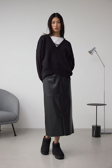 厚底ムートンショートブーツ 詳細画像