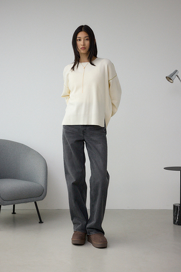 厚底ムートンショートブーツ 詳細画像