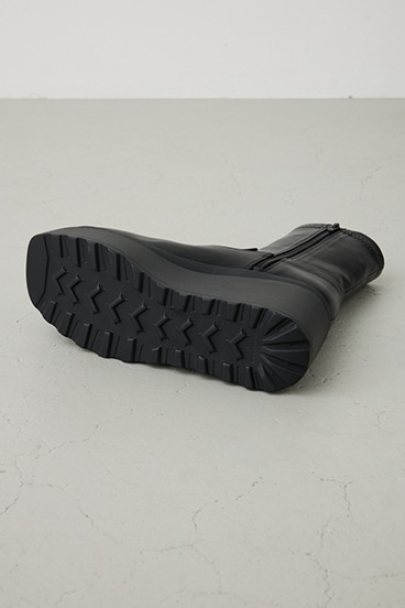 VENUSウェッジソールストレッチショートブーツ 詳細画像