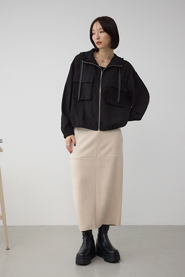 VENUSウェッジソールストレッチショートブーツ 詳細画像