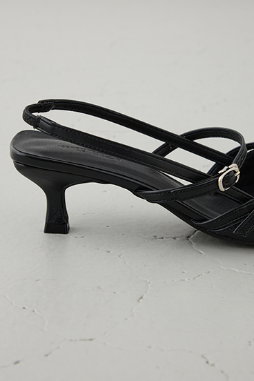 ポインテッドベルトデザインパンプス 詳細画像