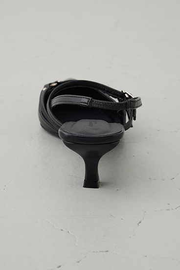 ポインテッドベルトデザインパンプス 詳細画像