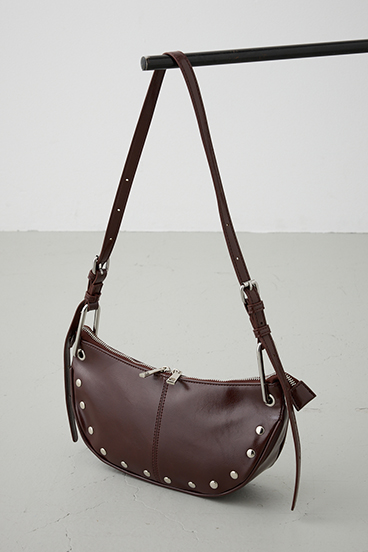 スタッズデザインワンハンドルバッグ 詳細画像