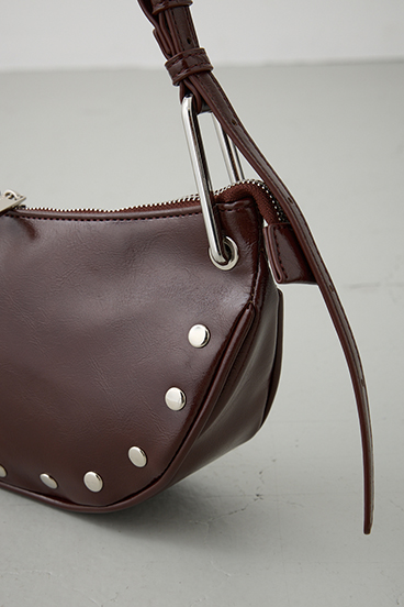 スタッズデザインワンハンドルバッグ 詳細画像